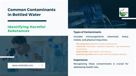 bottled bater test|bottled water with least contaminants.